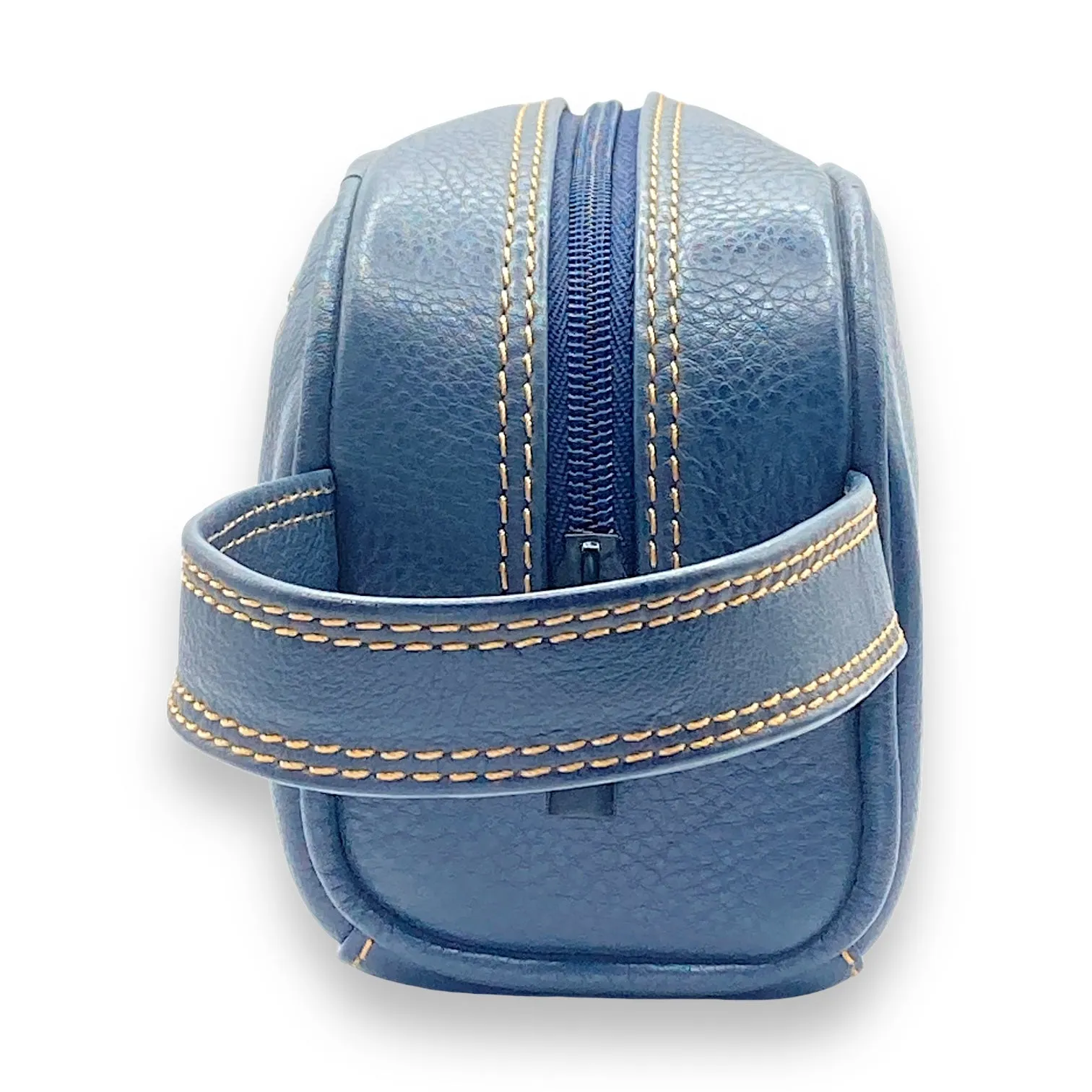 Hand Pouch, WashBag, Toiletry, Genuine Leather 2694Z
