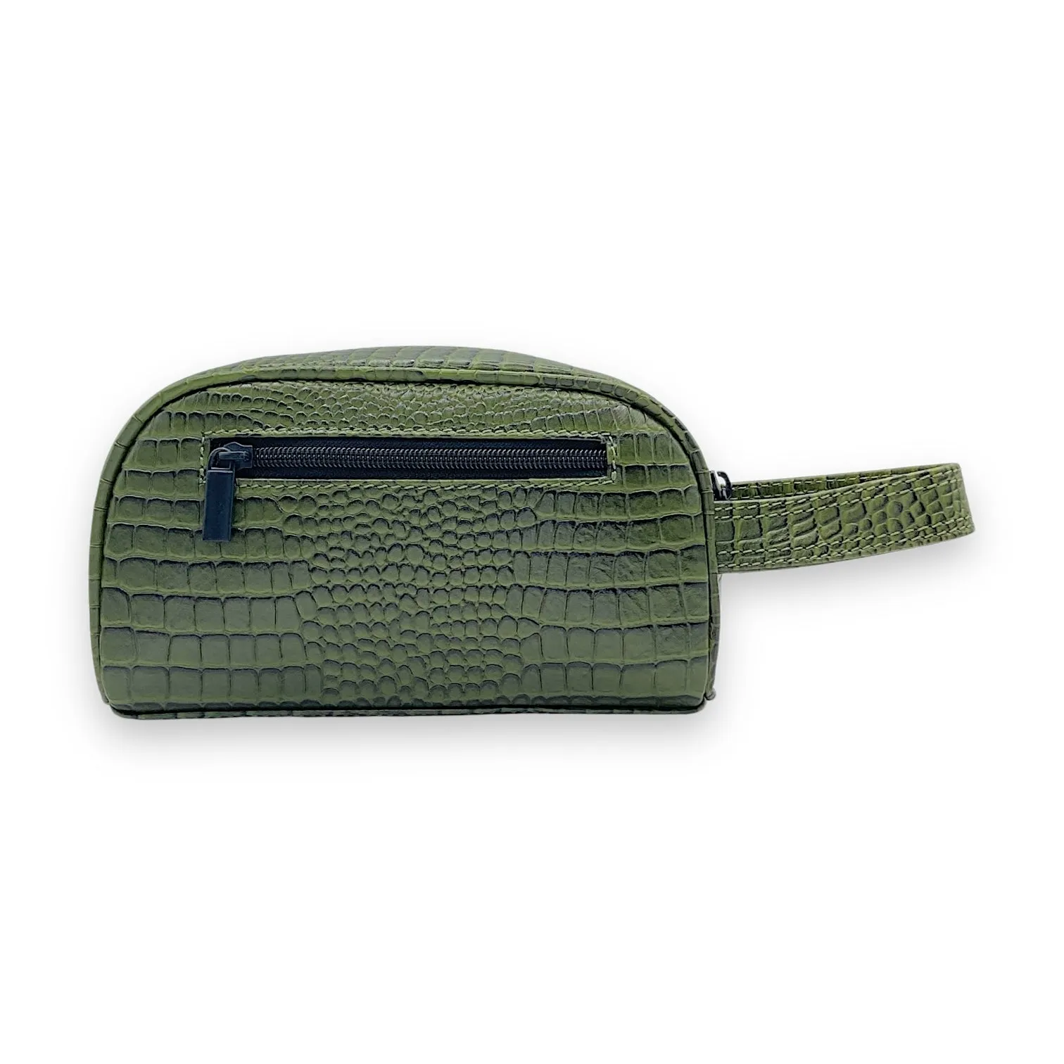 Hand Pouch, WashBag, Toiletry, Genuine Leather 2694Z