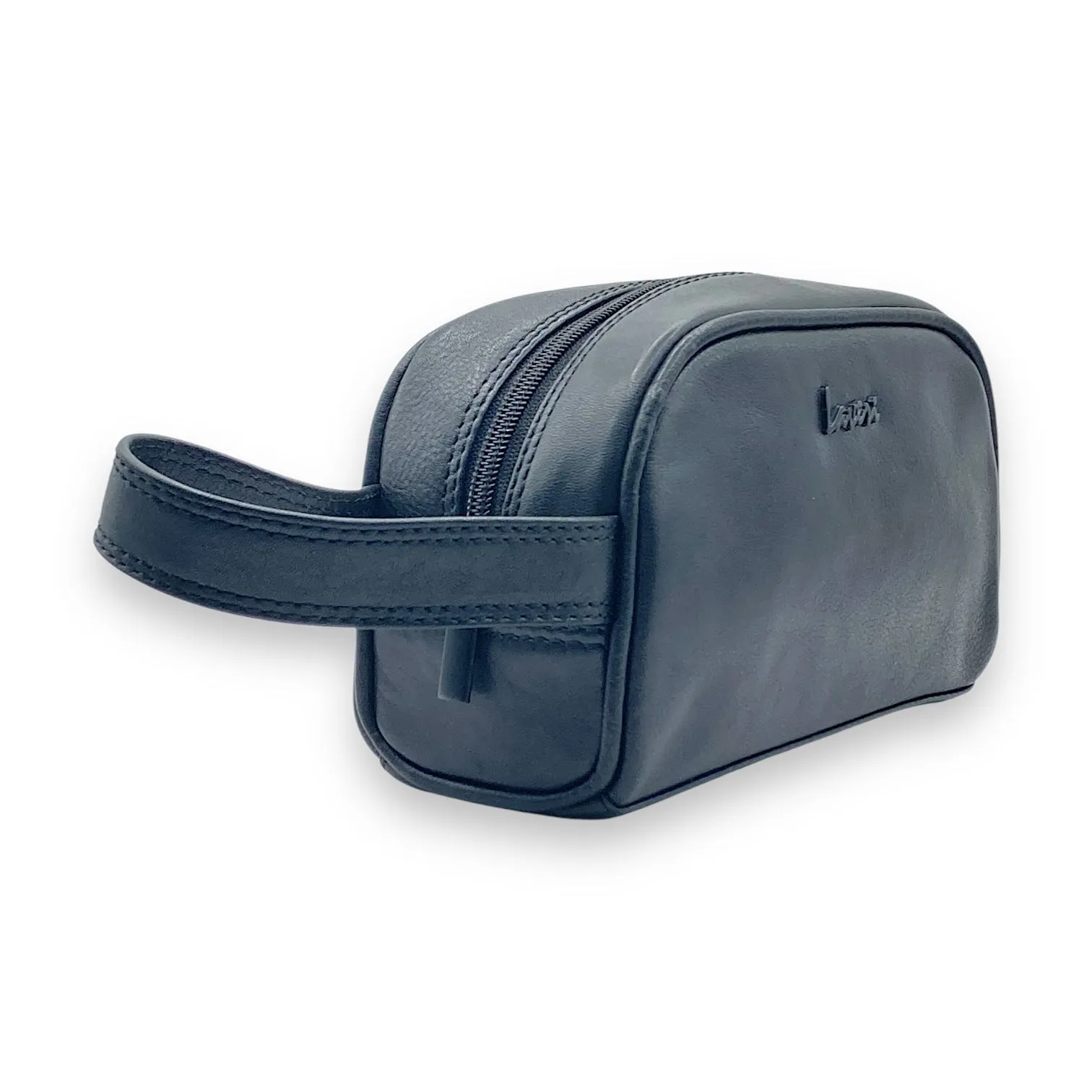 Hand Pouch, WashBag, Toiletry, Genuine Leather 2694Z