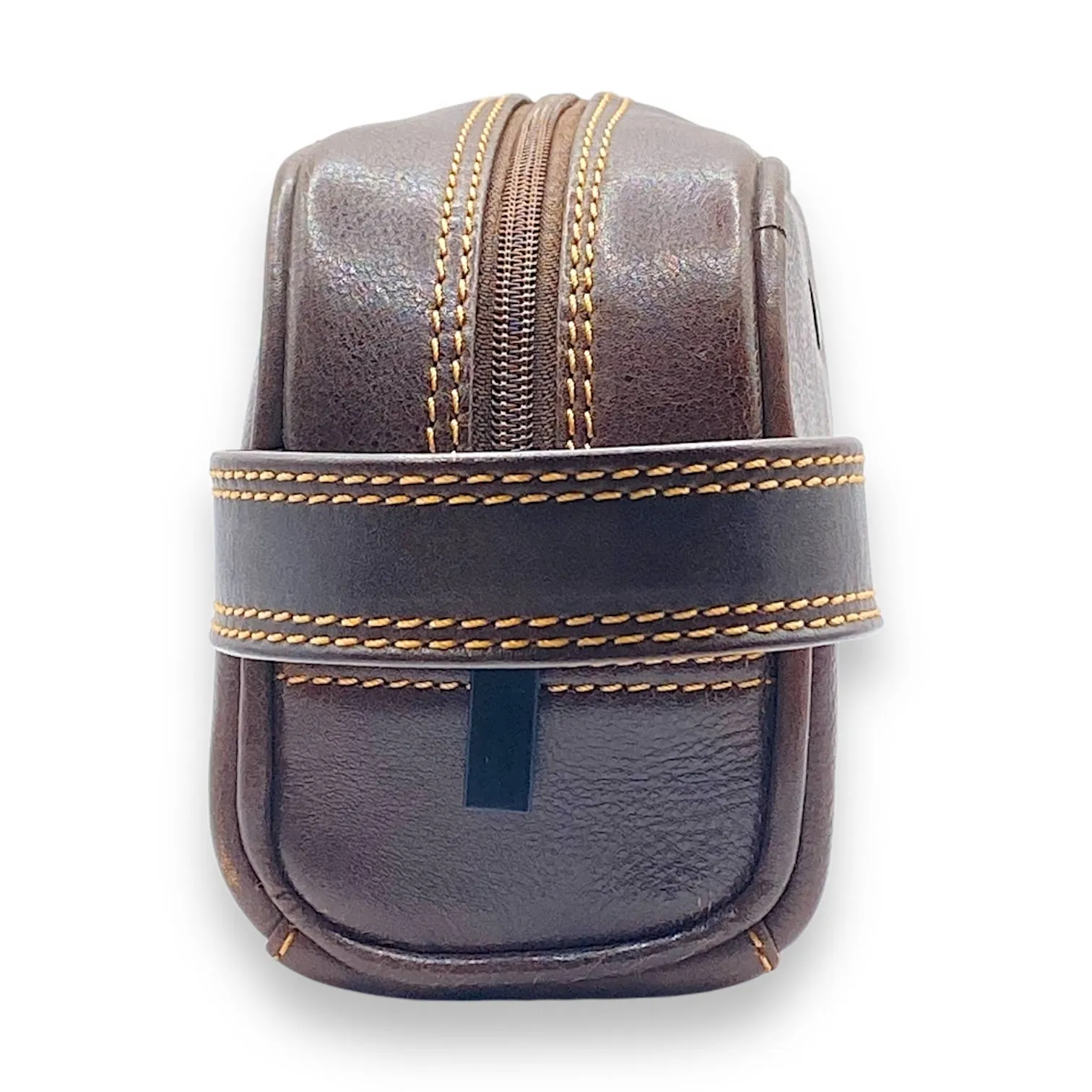 Hand Pouch, WashBag, Toiletry, Genuine Leather 2694Z