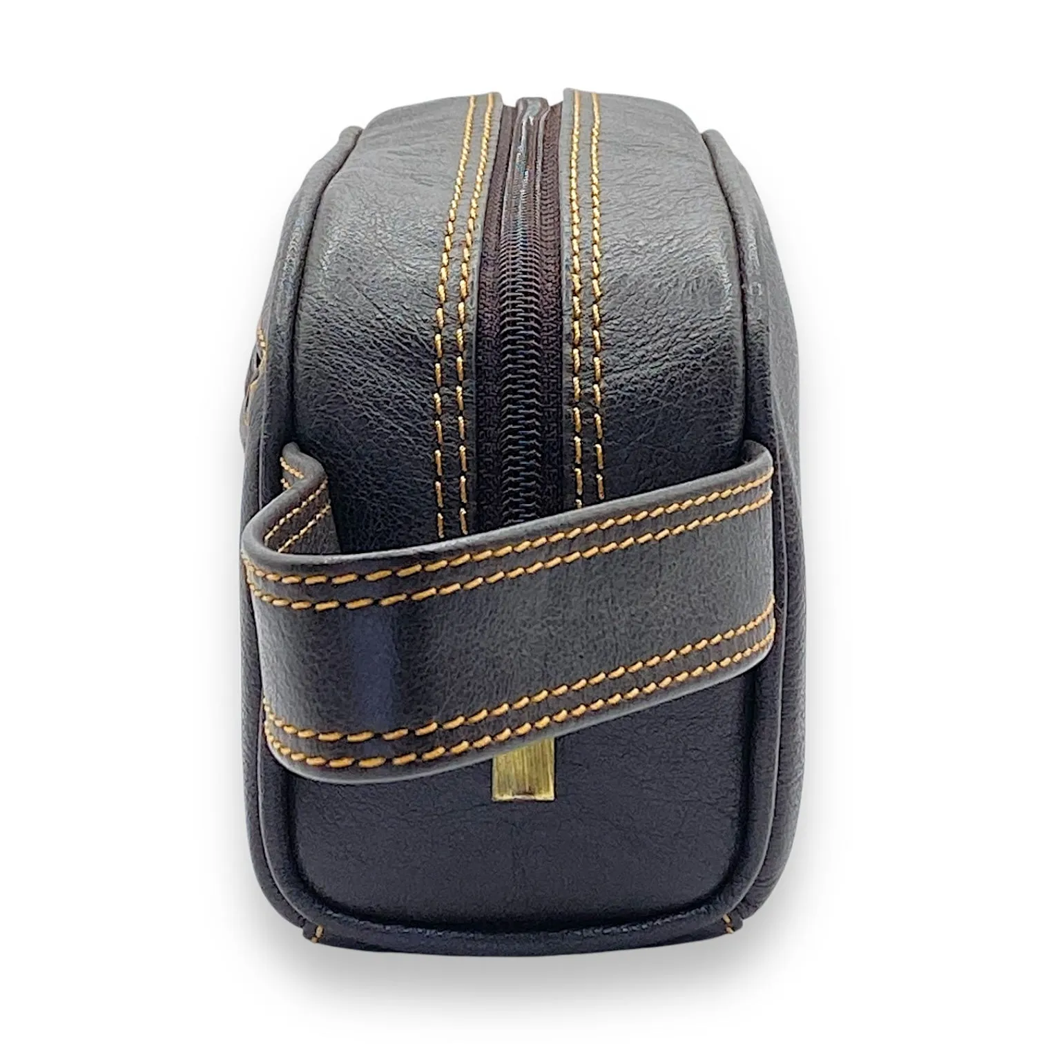 Hand Pouch, WashBag, Toiletry, Genuine Leather 2694Z