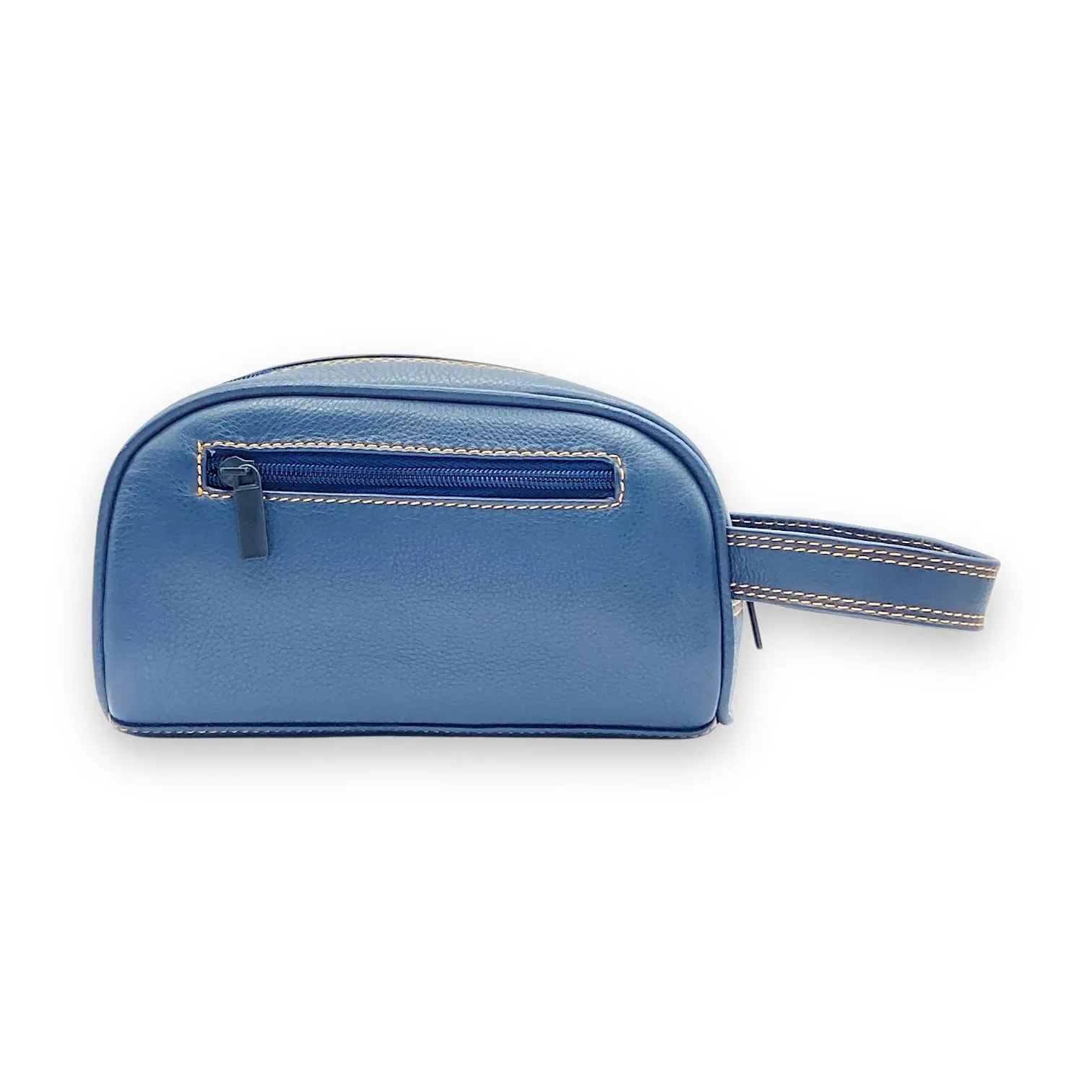 Hand Pouch, WashBag, Toiletry, Genuine Leather 2694Z