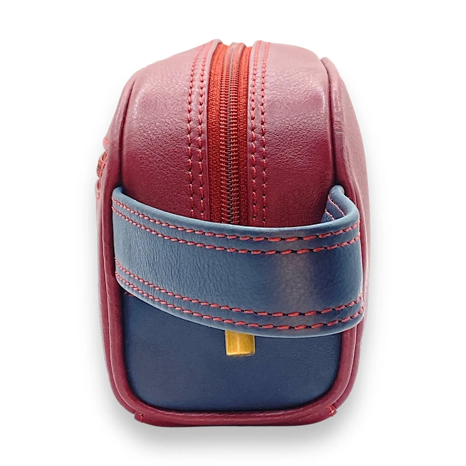 Hand Pouch, WashBag, Toiletry, Genuine Leather 2694Z