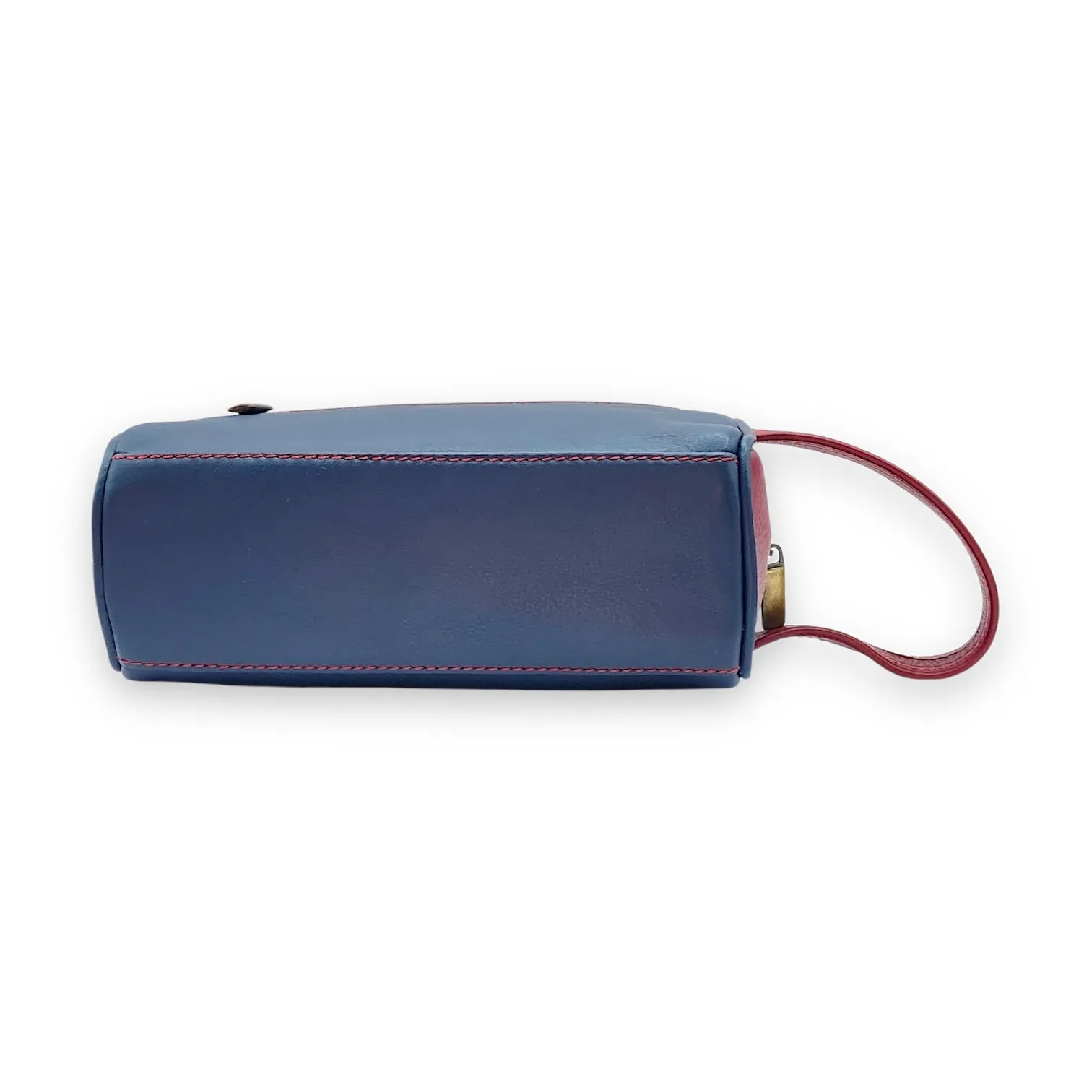 Hand Pouch, WashBag, Toiletry, Genuine Leather 2694Z
