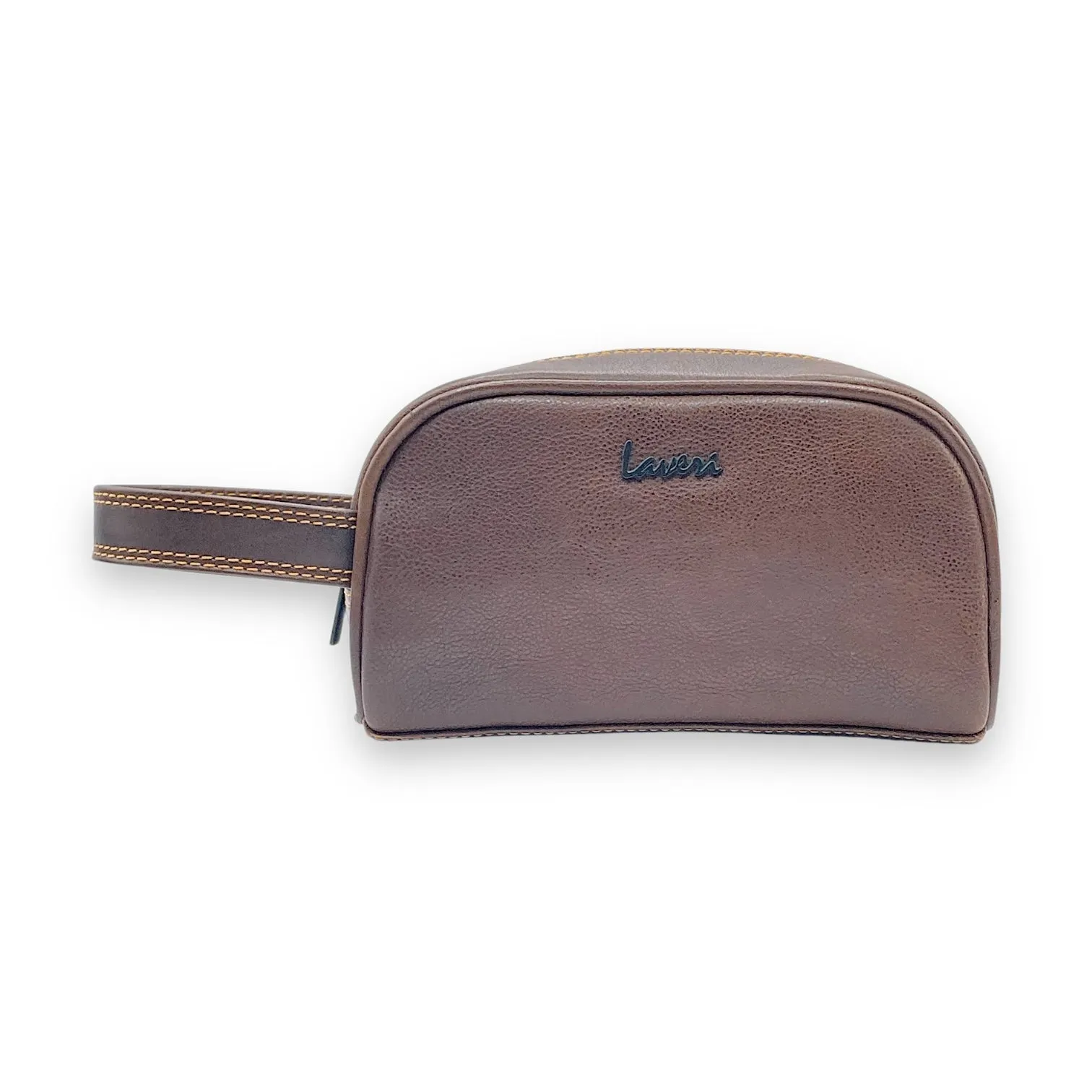 Hand Pouch, WashBag, Toiletry, Genuine Leather 2694Z