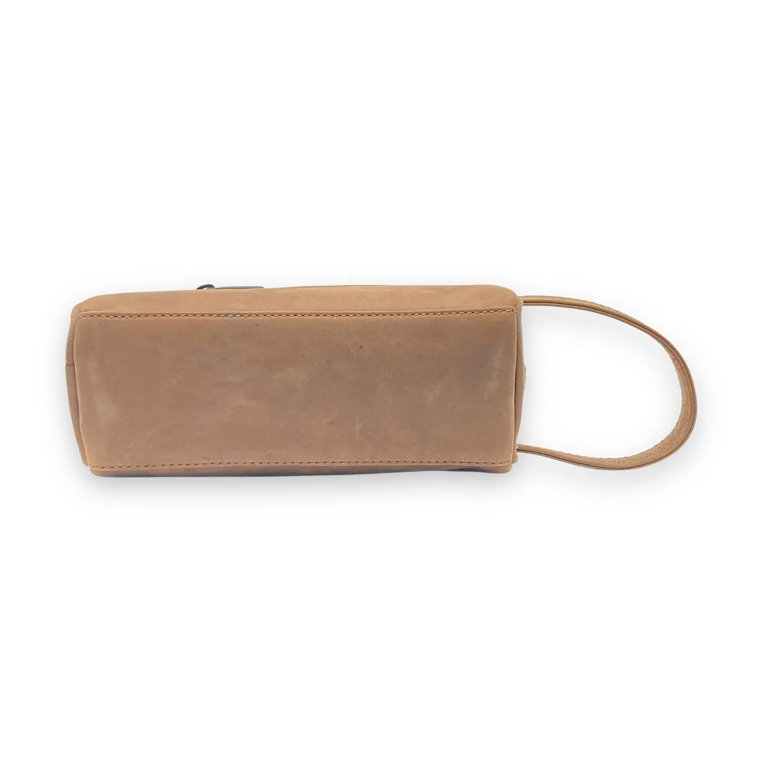 Hand Pouch, WashBag, Toiletry, Genuine Leather 2694Z