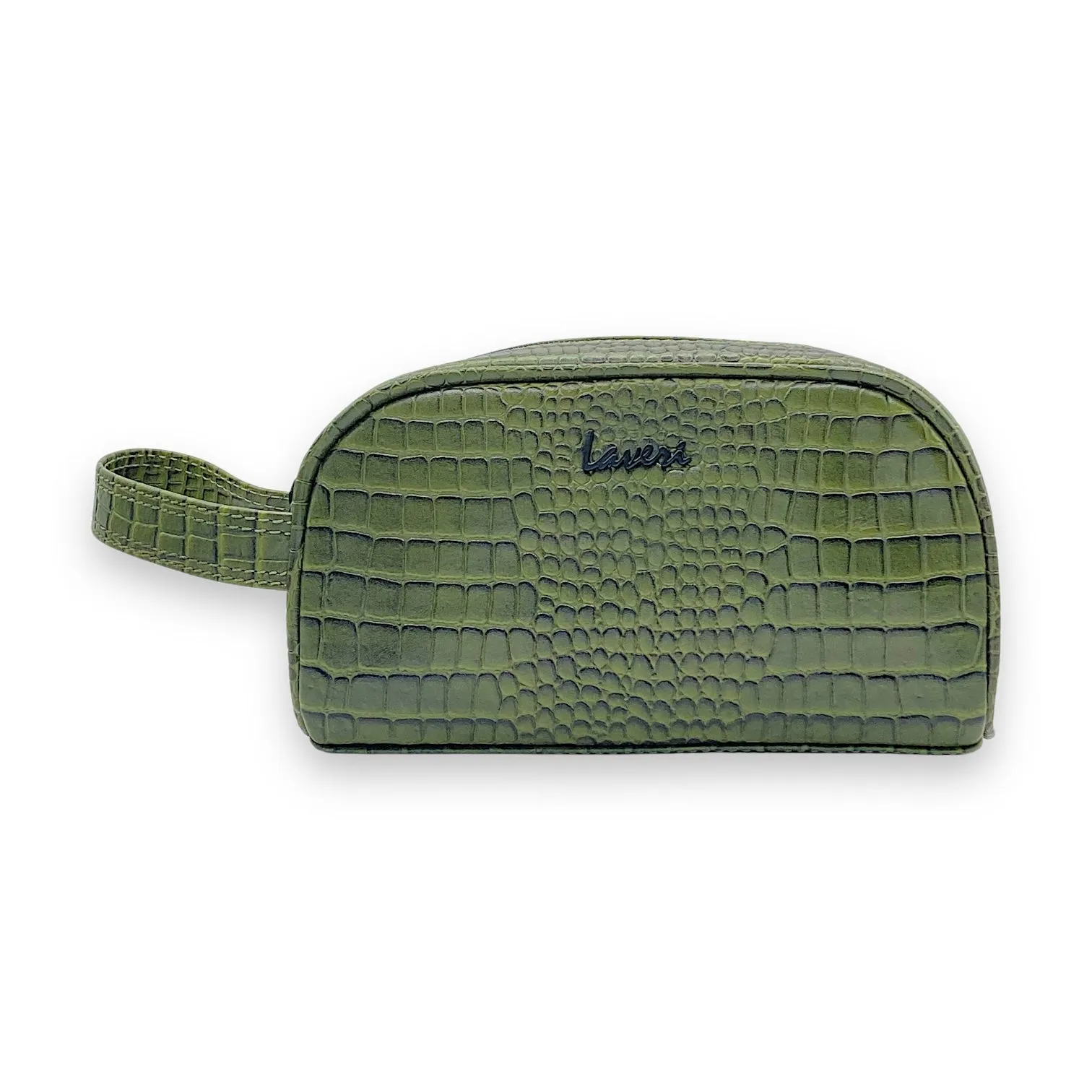 Hand Pouch, WashBag, Toiletry, Genuine Leather 2694Z
