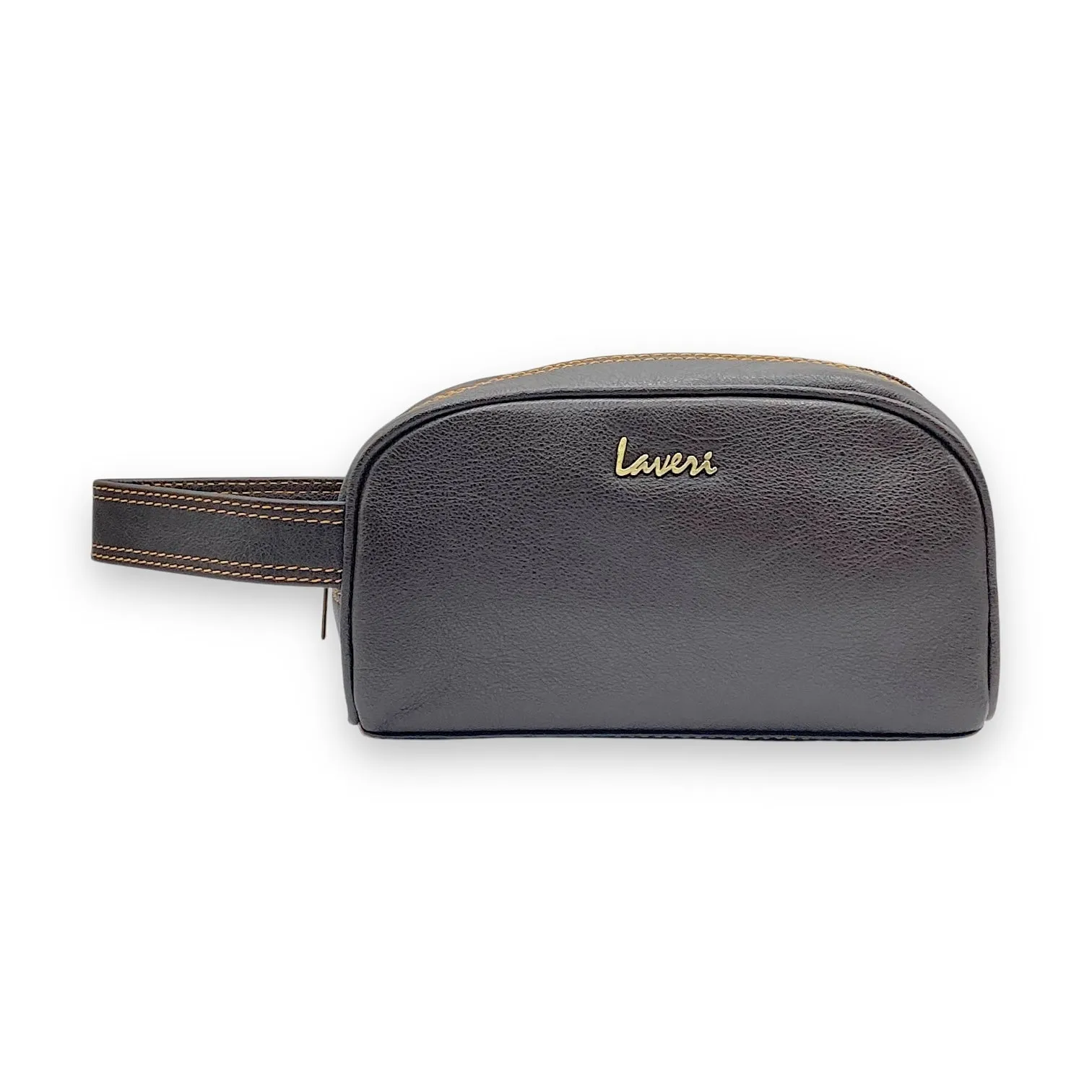 Hand Pouch, WashBag, Toiletry, Genuine Leather 2694Z