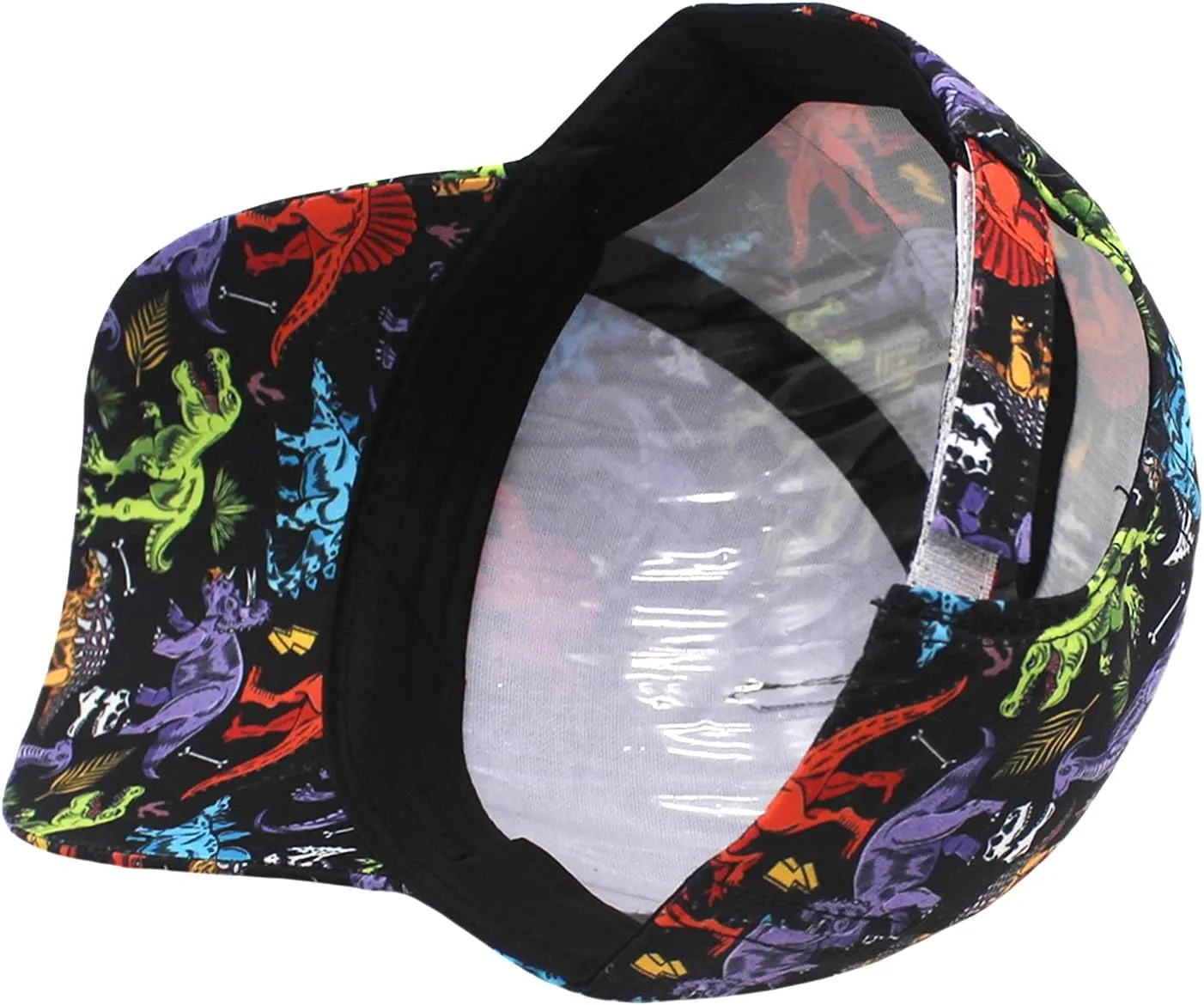Julerwoo Kids Dinosaur & Shark Baseball Cap Fun Graphic Prints Adjustable Cap Sun Hats