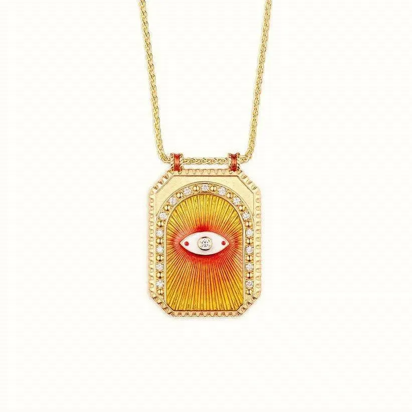 Large Heart Tarot Pendant