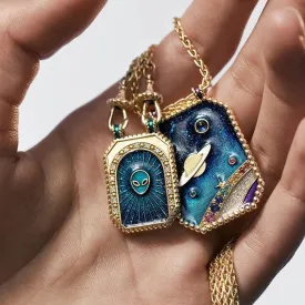 Large Heart Tarot Pendant