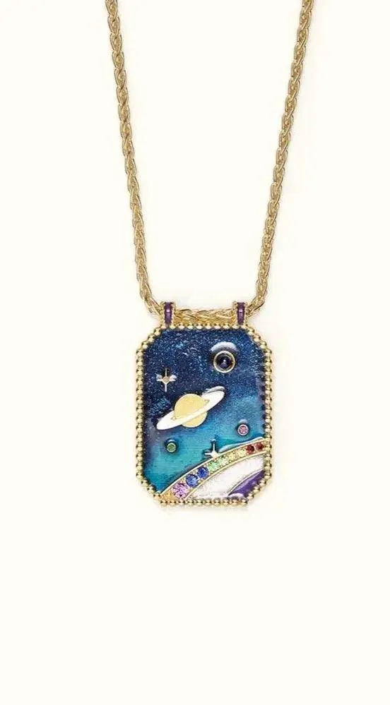 Large Heart Tarot Pendant