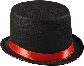 Magician Hat Top Hat Western Short-Brimmed Hat for Women Man Casual Wear Western Fedoras Man Women Unisex Wear