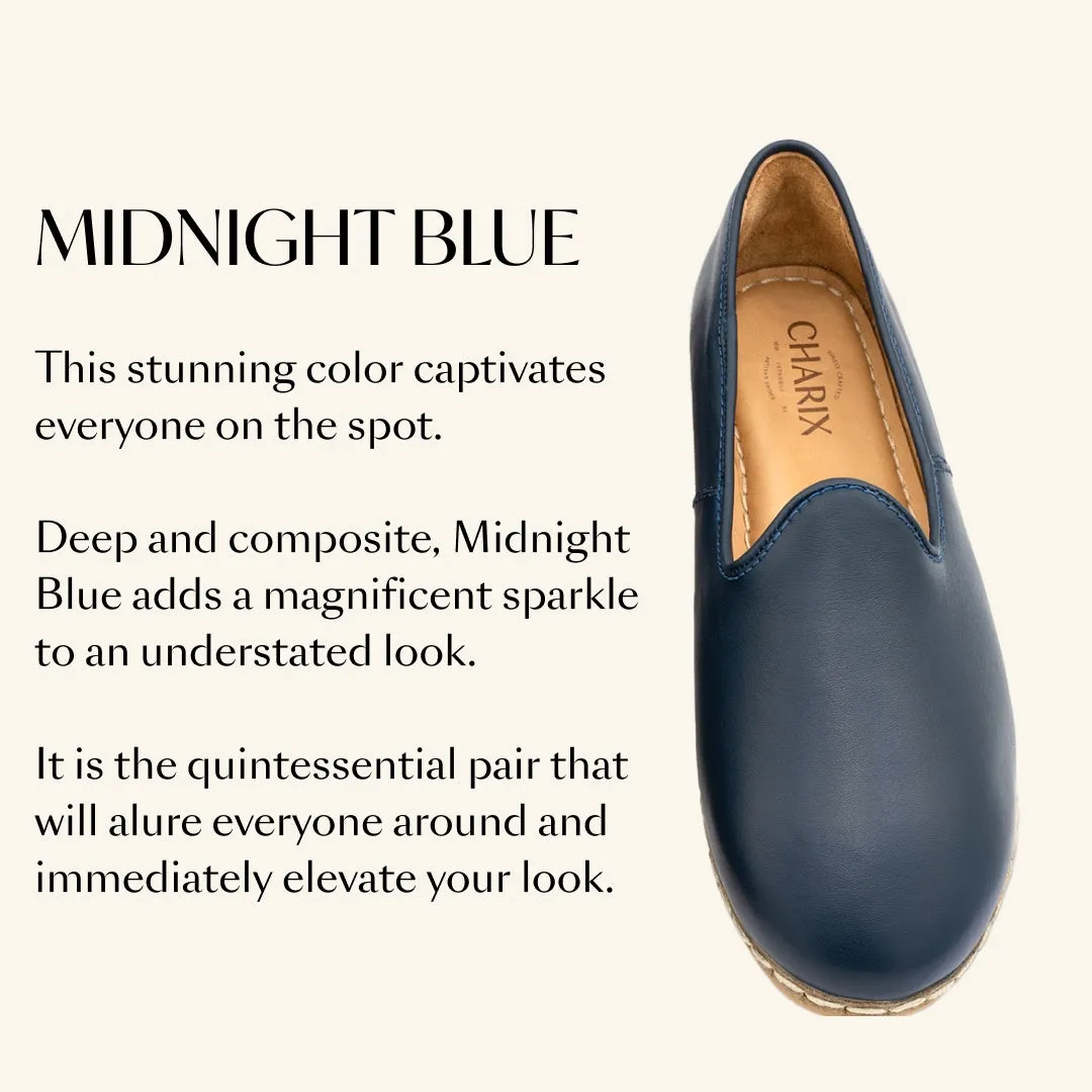 Midnight Blue Slip-On