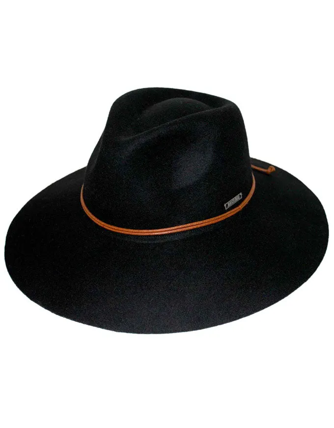 Morzine Fedora Black BD650