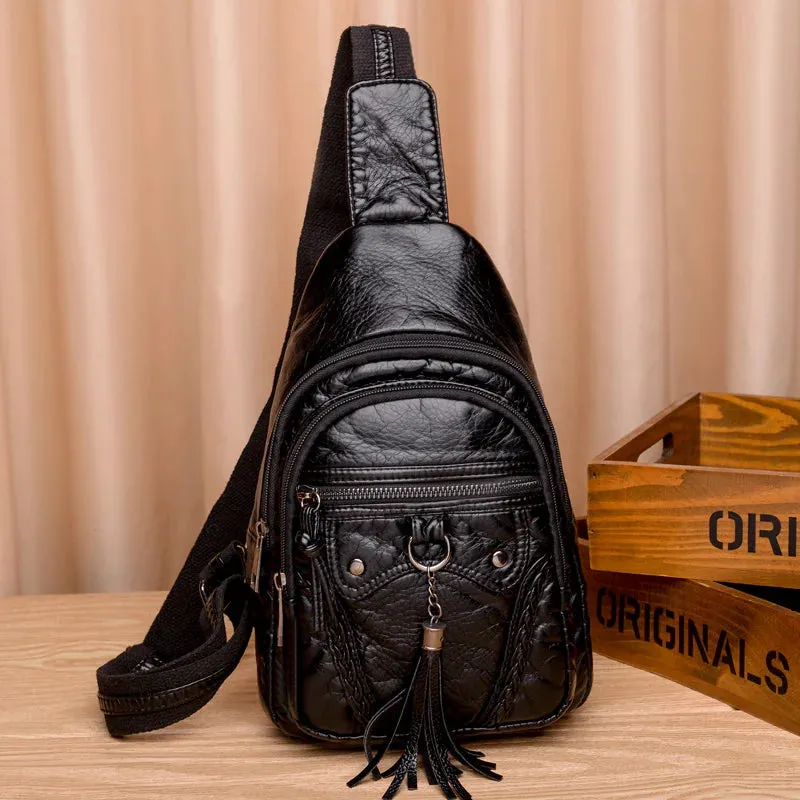 New Elegant Women Chest Bag