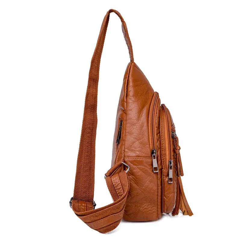 New Elegant Women Chest Bag