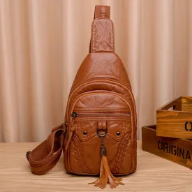 New Elegant Women Chest Bag