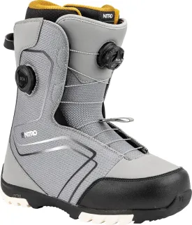 Nitro Sentinel BOA Scarpone Snowboard Uomo Grey AI24