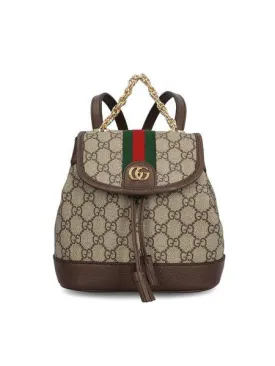 OPHIDIA GG BEIGE/EBONY MINI BACKPACK