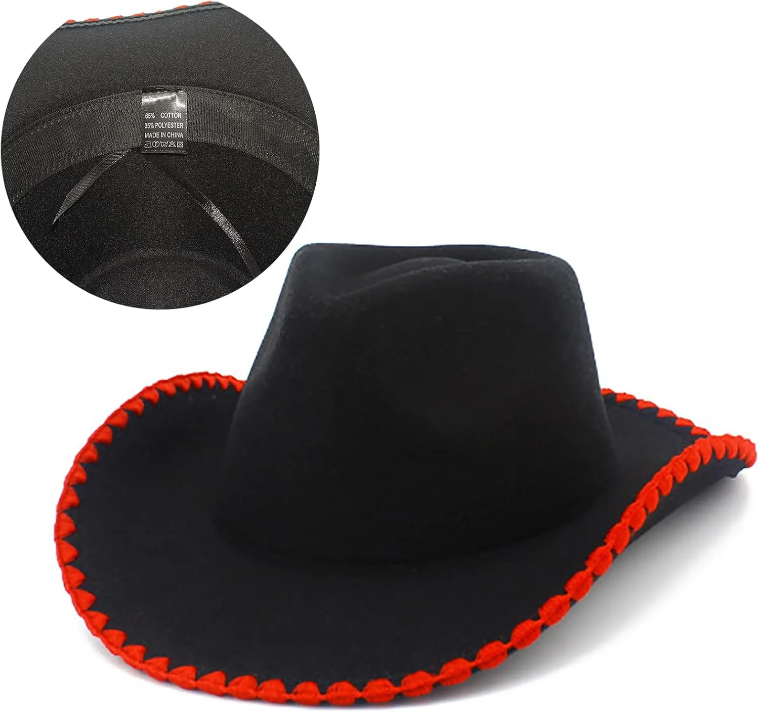 Panama Hat Fedoras Western Short-Brimmed Hat for Women Man Casual Wear Western Fedoras Man Women Unisex Wear