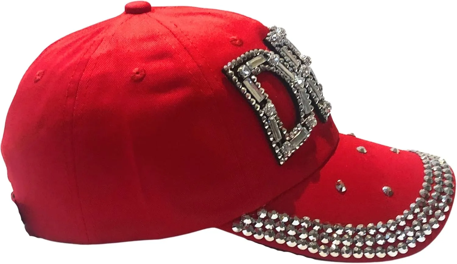 Popfizzy Rhinestone Diva Hat for Women, Bedazzled Queen Gifts, Bling Hats for Women Trendy, Sparkly Princess Accessories