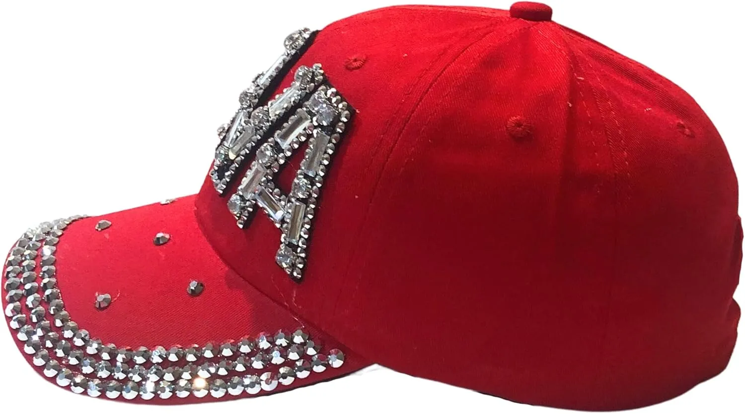 Popfizzy Rhinestone Diva Hat for Women, Bedazzled Queen Gifts, Bling Hats for Women Trendy, Sparkly Princess Accessories
