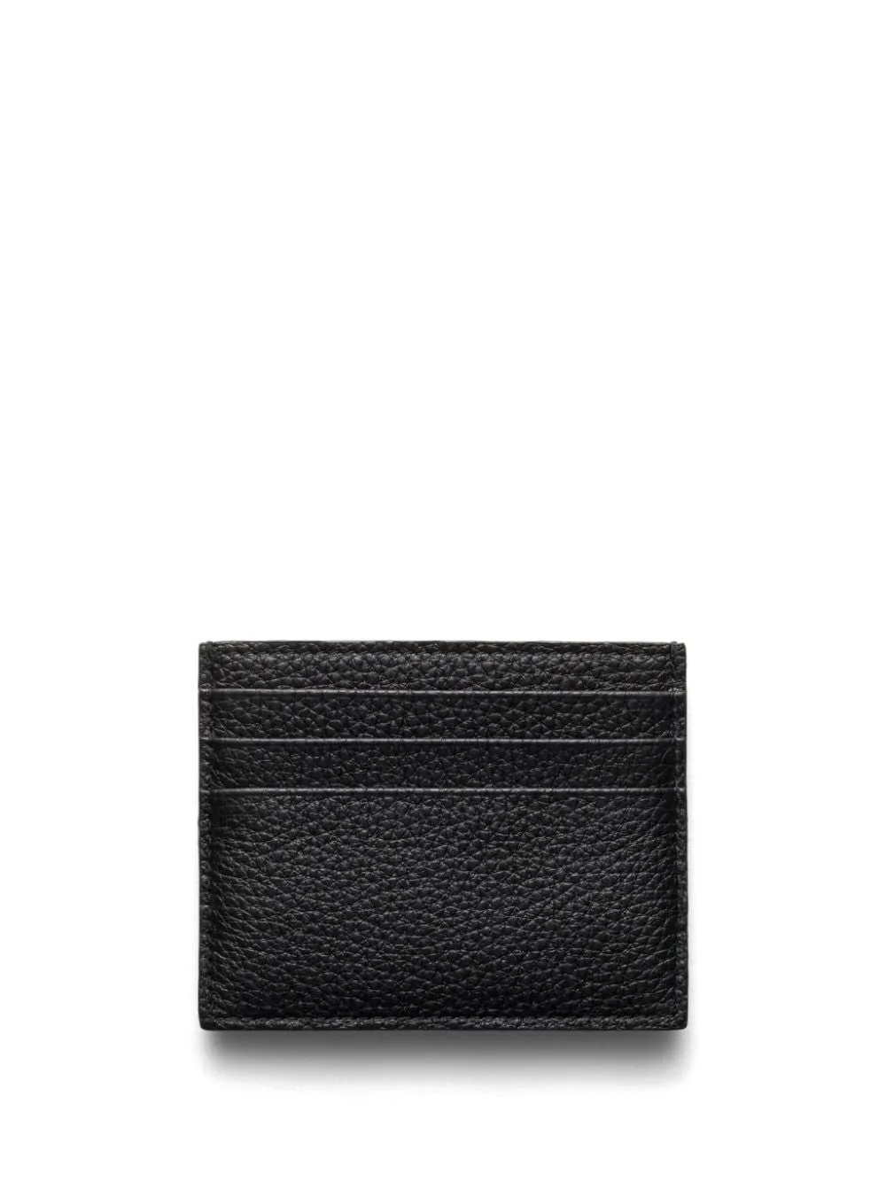 PRADA Mini Grained Leather Card Holder
