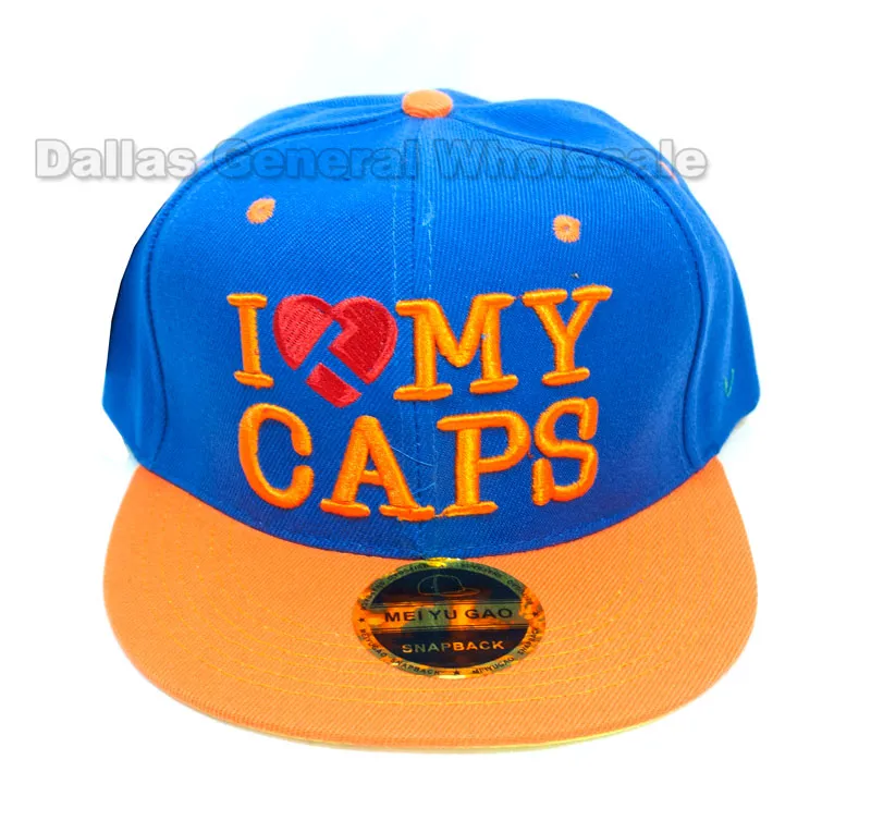 "I Heart My Caps" Fashion Caps Wholesale