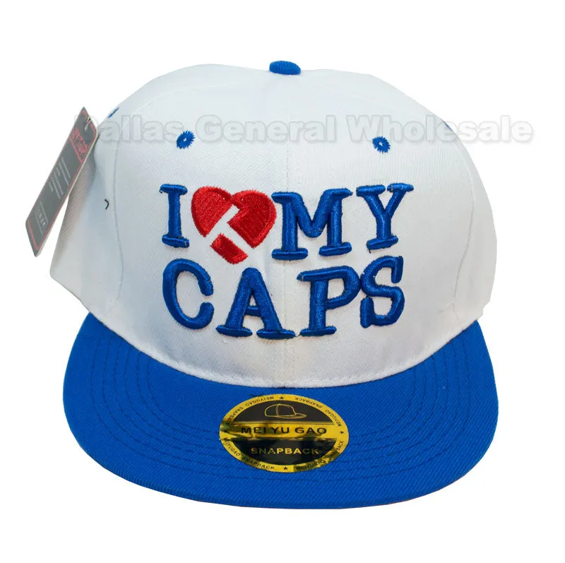 "I Heart My Caps" Fashion Caps Wholesale