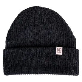 Rustek 100% Organic Cotton Beanie | Black