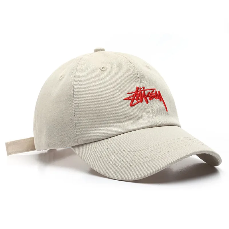 Stussy Cap Hat Personalized Embroidery Trendy Men's Outdoor Leisure