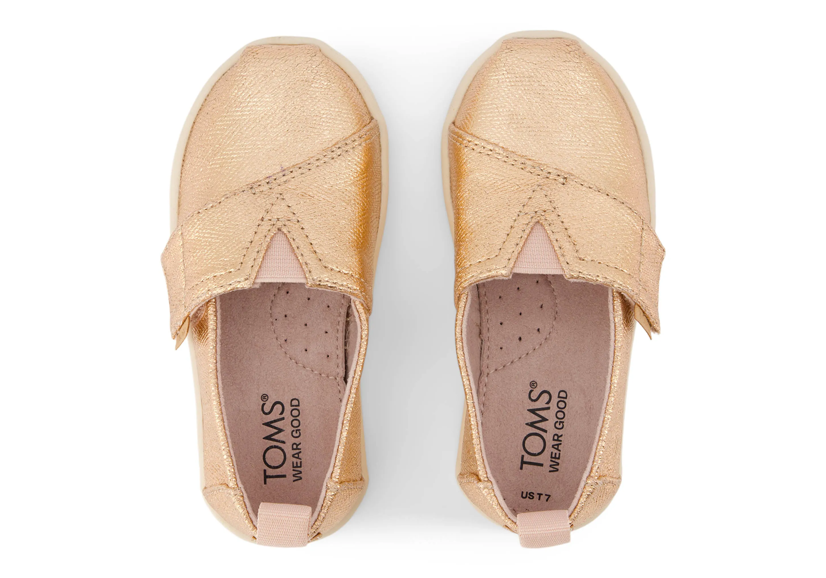 Toddler Alpargata - Rose Gold Metallic