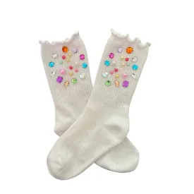 TWD Multi-colored Gem High Socks
