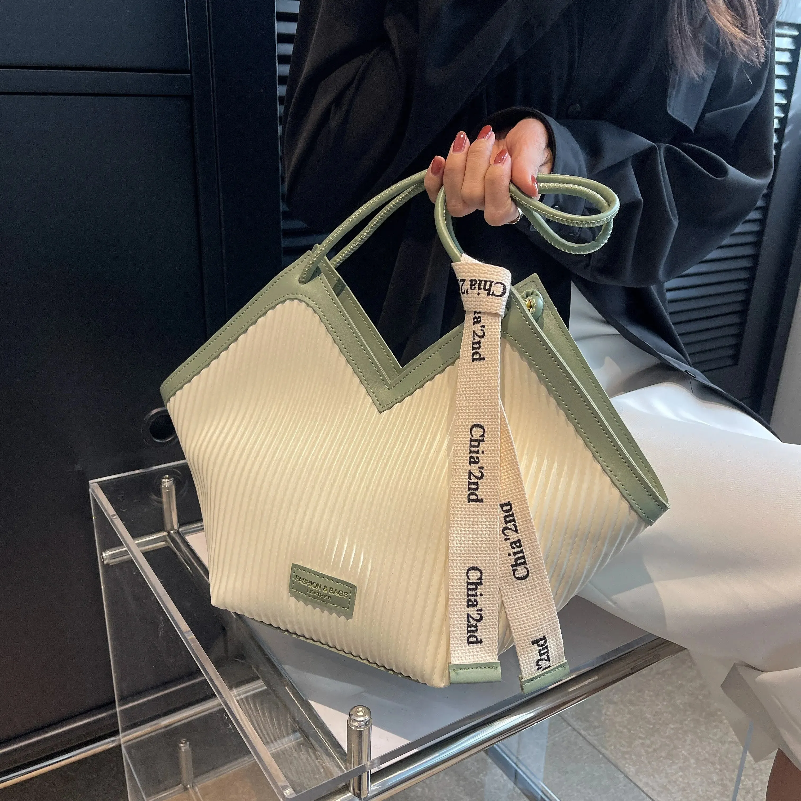 Urban Chic Canvas Tote Bag