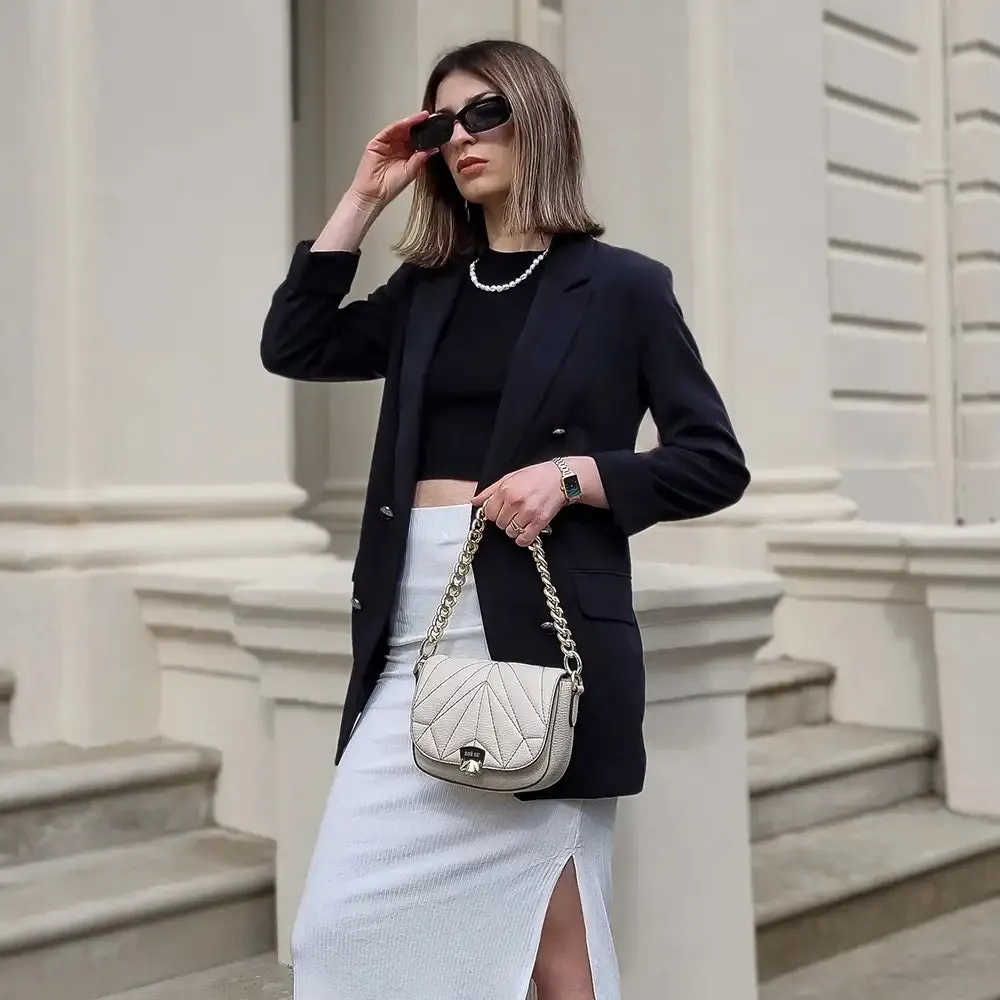 Wechselklappe - Mini Kinda Chic - creme