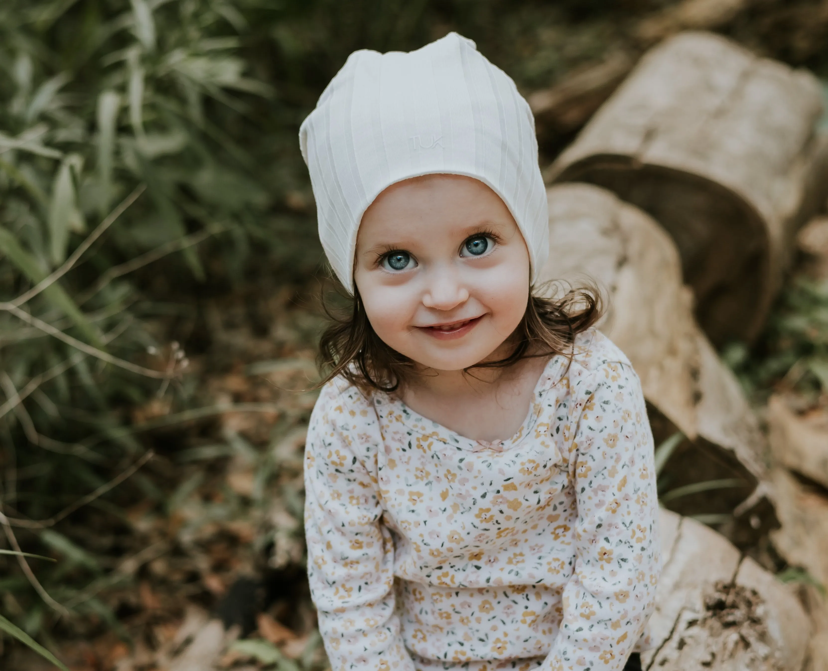White Beanie - Baby/Kids