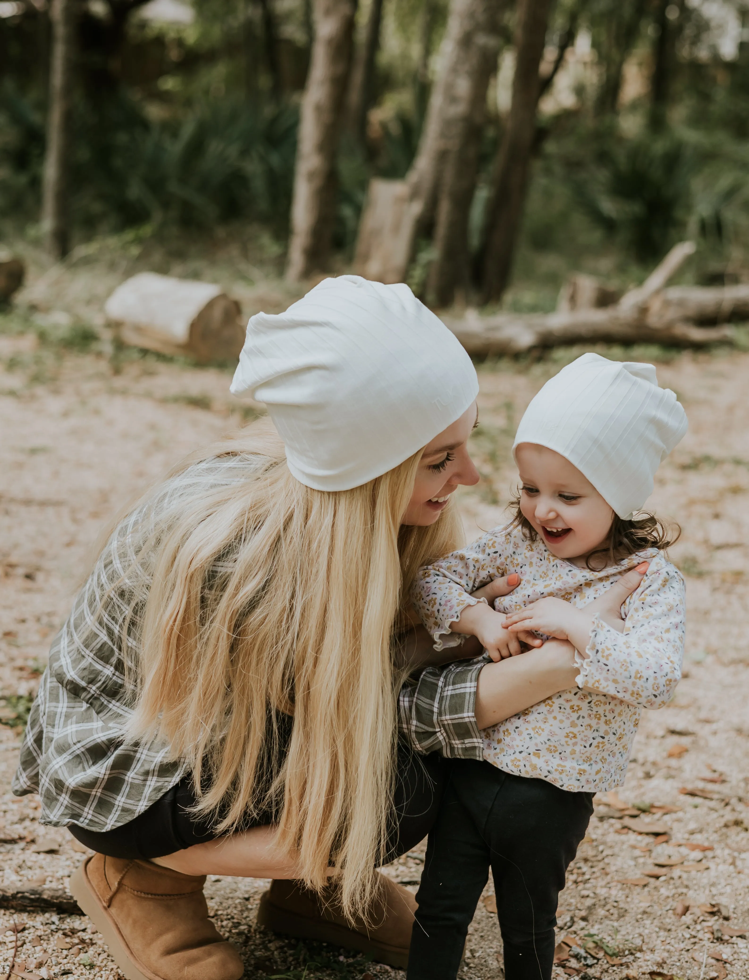 White Beanie - Baby/Kids